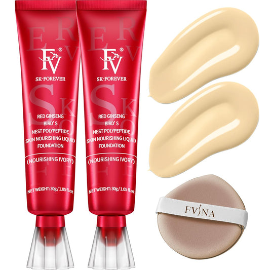 Red Diamond Fv Foundation, Oil Absorb Liquid Foundation | Best Tube Foundation 30g