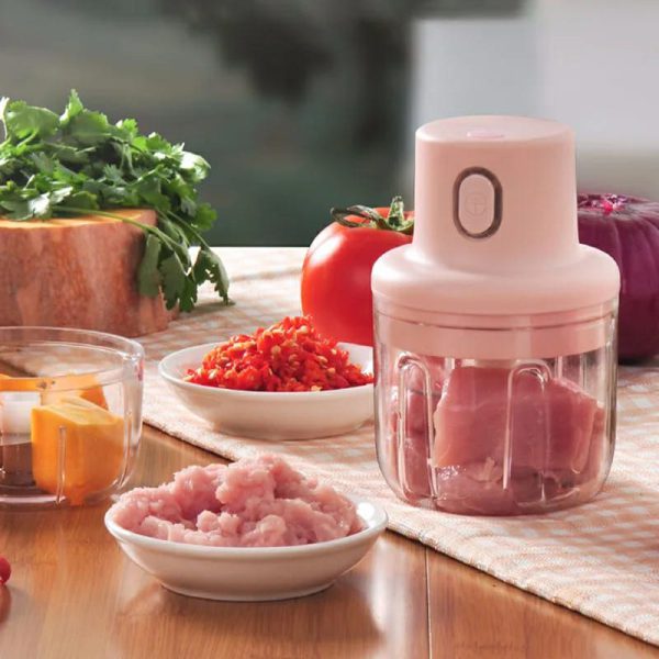 ⚡ Wireless Electric Chopper – Chop Smarter, Not Harder!