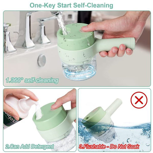 Revolutionize Your Kitchen with the Electric Vegetable Cutter Set – Chop, Slice & Blend in Seconds!