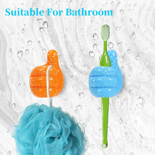 Organize Smarter with Silicon Finger Hooks – Cute, Strong & Space-Saving Solution for Cables, Keys & More!