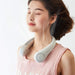 Portable Neck Fan Air Cooler & Purifier… Adjustable 3 Speed And Rechargeable (random Color )
