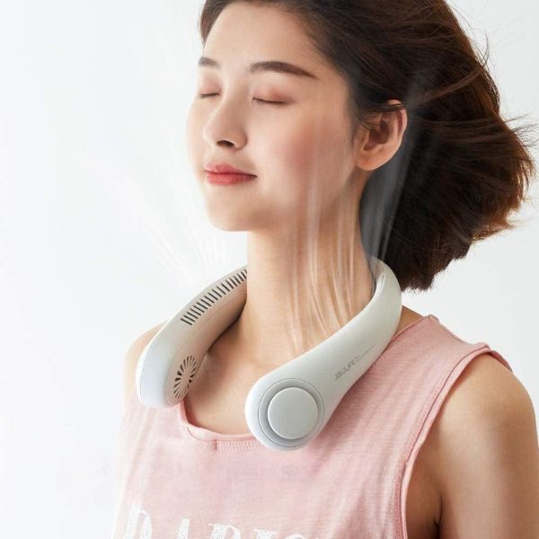 Portable Neck Fan Air Cooler & Purifier… Adjustable 3 Speed And Rechargeable (random Color )